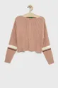 ροζ Παιδικό πουλόβερ από μείγμα μαλλιού United Colors of Benetton Για κορίτσια