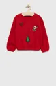 rdeča Otroški pulover United Colors of Benetton Dekliški
