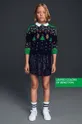 šarena Dječji džemper United Colors of Benetton Za djevojčice