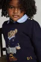 Polo Ralph Lauren sweter z domieszką wełny dziecięcy