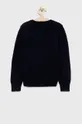 Παιδικό πουλόβερ από μείγμα μαλλιού Polo Ralph Lauren σκούρο μπλε