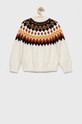Pepe Jeans pulover copii PG701043.808 alb AW22