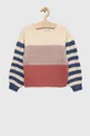 голубой Детский свитер с примесью шерсти Name it Для девочек