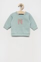 United Colors of Benetton bluza bawełniana dziecięca nadruk niebieski 3J70A100S.W