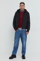 Бавовняний светер Tom Tailor бордо