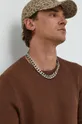 hnedá Bavlnený sveter Tom Tailor