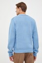 Odzież Tiger Of Sweden sweter z domieszką lnu T70928001 niebieski