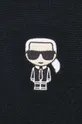 czarny Karl Lagerfeld sweter wełniany