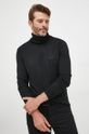 negru Guess pulover din amestec de lana De bărbați