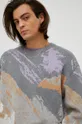multicolor Levi's sweter z domieszką kaszmiru