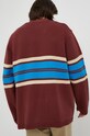 Odzież Levi's kardigan A3105.0000 bordowy