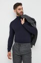 Scotch & Soda sweter pozostałe granatowy 169256