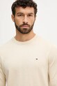 Tommy Hilfiger πουλόβερ με μείγμα κασμίρ μπεζ MW0MW28046.9BYY