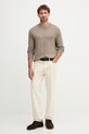 Пуловер с кашмир Tommy Hilfiger MW0MW28046.9BYY кафяв AW25