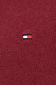 Svetr s příměsí kašmíru Tommy Hilfiger MW0MW28046.9BYY burgundské