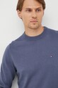 Tommy Hilfiger maglione con aggiunta di cachemire blu MW0MW28046.9BYY