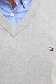 Tommy Hilfiger pulover din amestec de casmir MW0MW28047.9BYY gri