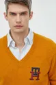 hnedá Vlnený sveter Tommy Hilfiger