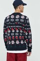 Odzież Produkt by Jack & Jones sweter bawełniany 12217932.NavyBlazer granatowy