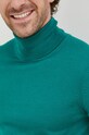 BOSS sweter wełniany 50468262 zielony