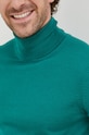 BOSS sweter wełniany 50468262 zielony