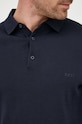 BOSS sweter wełniany 50476357 granatowy AW24