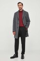 Μάλλινο πουλόβερ BOSS 50476364 κόκκινο AW24