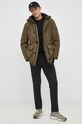 Шерстяной свитер BOSS 50476364 чёрный AW24