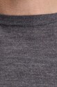 Bruuns Bazaar sweter wełniany BBM1220 szary