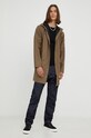 Μάλλινο πουλόβερ Bruuns Bazaar BBM1220 μαύρο AW24