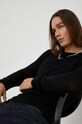 Μάλλινο πουλόβερ Bruuns Bazaar μαύρο BBM1220