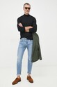 Vlněný svetr Calvin Klein K10K110424.9BYY černá AW22