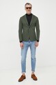 Μάλλινο πουλόβερ Calvin Klein μαύρο K10K110424.9BYY