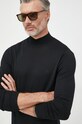 Vlněný svetr Calvin Klein K10K110424.9BYY černá