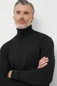 čierna Vlnený rolák Calvin Klein