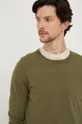 zöld Sisley pulóver