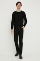 Светр Sisley 10F2S1C78.100. чорний AW22