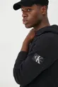 μαύρο Βαμβακερό πουλόβερ Calvin Klein Jeans