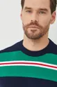 zelená Bavlnený sveter United Colors of Benetton