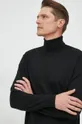 чёрный GAP шерстяной свитер