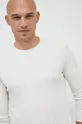 bela Majica z dolgimi rokavi GAP