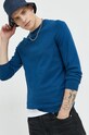 Svetr s příměsí kašmíru Superdry modrá M6110293A.6DG