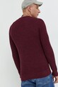 Oblečenie Bavlnený sveter Superdry M6110459A.UEX burgundské