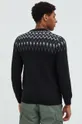 Superdry sweter z domieszką wełny czarny