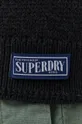 fekete Superdry gyapjúkeverék pulóver