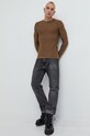 Solid sweter 21104152.1809201 brązowy AW22