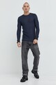 Solid pulover 21104152.1940101 bleumarin AW22