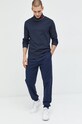 HUGO longsleeve 50479373 granatowy NC24