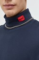 HUGO longsleeve 50479373 granatowy