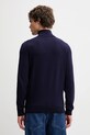 HUGO sweter bawełniany 50474164 granatowy AW25